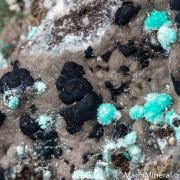 Smithsonite, Hemimorphite, Aurichalcite