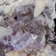 Fluorite, Calcite, Quartz