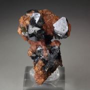 CUPRITE, COPPER pseudomorph after CUPRITE