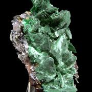 Malachite pseudomorph after azurite, goethite 