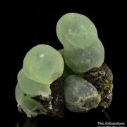 Prehnite on Epidote