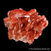 Calcite included by Hematite
