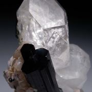 Elbaite, Aquamarine, Quartz