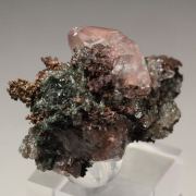 CALCITE with COPPER inclusions