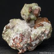 Copper with Prehnite