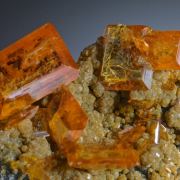 Wulfenite on Mimetite -New find