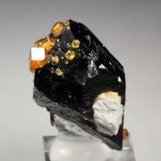gem GARNET var. SPESSARTINE, QUARTZ var. SMOKY