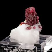 Spinel on marble