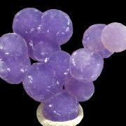 Quartz var. grape amethyst