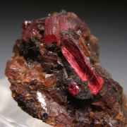 Manganpyrosmaltite with Rhodonite