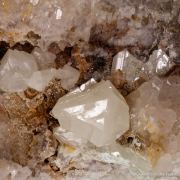 Cerussite on Quartz