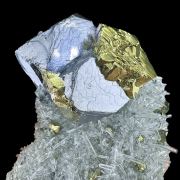 Galena, chalcopyrite, quartz