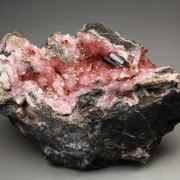 SHIGAITE, RHODOCHROSITE