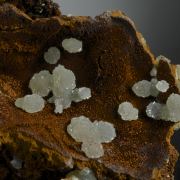 Adamite on Gossan (Hematite)