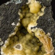 Aragonite on Calcite