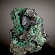 Cuprite (gem) w. Plancheite