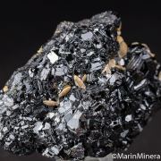 Sphalerite var. Marmatite with Siderite