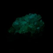 OPAL HYALITE and ARAGONITE - Kopasz Hill, Tarcal, Zemplen Mounts , Hungary (fluorescent)