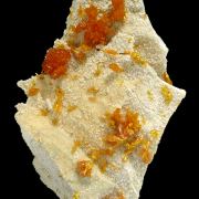 Orpiment, dolomite