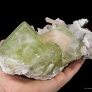 Fluorapophyllite With Stilbite