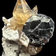 Bixbyite, topaz GREAT COMBO