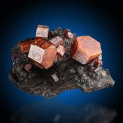 Vanadinite  on Coronadite