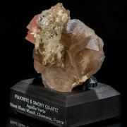 Pink Fluorite & Smoky Quartz