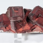 Calcite with iron oxides