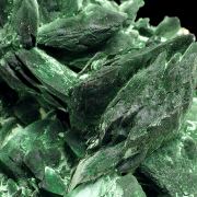 Malachite pseudomorph after azurite, goethite 