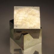 twinned PYRITE floater