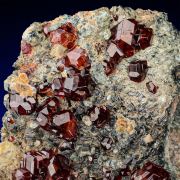 Hessonite  & Diopside & Clinochlore