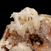 Cerussite on Quartz