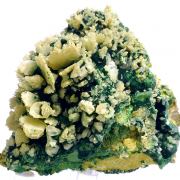 Cerussite, malachite