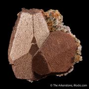Siderite/Sphalerite ps. after Calcite