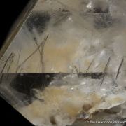 Fluorite with Tourmaline inclusions