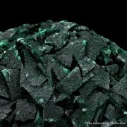 Primary Malachite on Chrysocolla