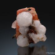 Serandite, Natrolite, Aegerine, and Rhodochrosite