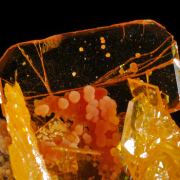Wulfenite with Mimetite