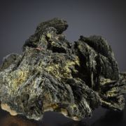 Pyrrhotite replaced by Pyrite and or Chalcopyrite