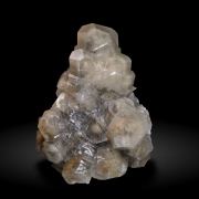 Calcite with iron oxides inclusions