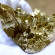 Sphalerite on Calcite with Tennantite