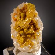 Mimetite var. Campylite (rare chain crystal)