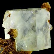 Fluorite, quartz MONGOLIA