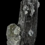 Fluorite on Schorl 