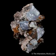 Fluorite (red fluorescence)