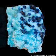 Veszelyite on Hemimorphite
