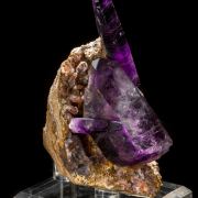 Large Grape Jelly Amethyst on Matrix