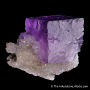 Fluorite with Quartz