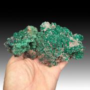 Dioptase with Malachite