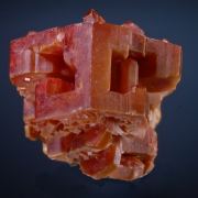 Vanadinite - large hoppered crystal